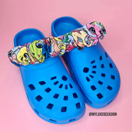 Sea Life Cronchies - Scrunchies for your shoes - Strap Covers