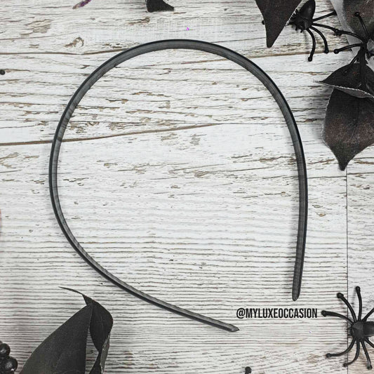 Add On - Black Headband for Witch Hat - Halloween (Copy)