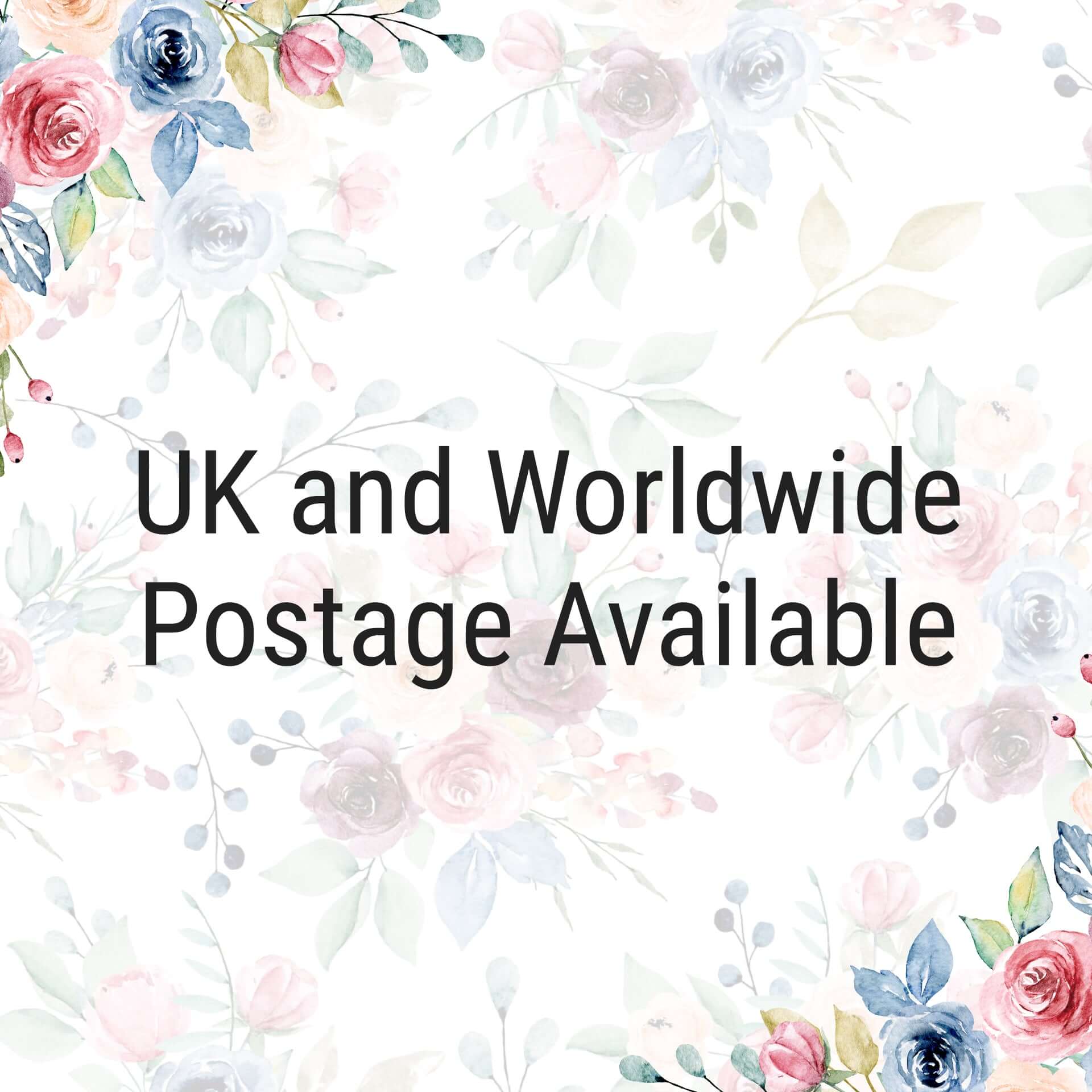 uk and worldwide postage available