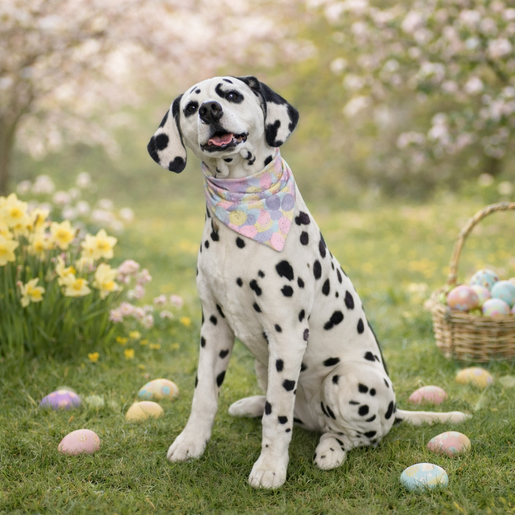 Easter Scrunchie Dog Bandana