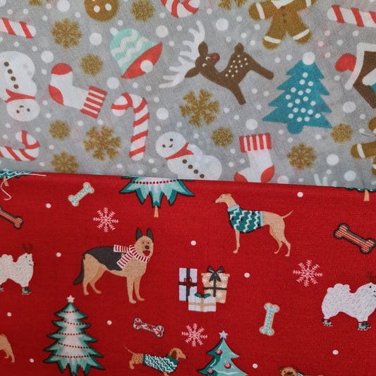 2 x Scrunchie Dog Bandanas for Steph